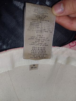 Gorra Gucci original rosa - M