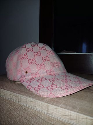 Gorra Gucci original rosa - M