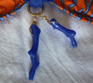 Bikini naranja y azul - T. Eu44/It48/F46