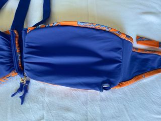 Bikini naranja y azul - T. Eu44/It48/F46