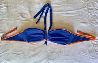 Bikini naranja y azul - T. Eu44/It48/F46