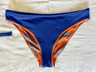 Bikini naranja y azul - T. Eu44/It48/F46