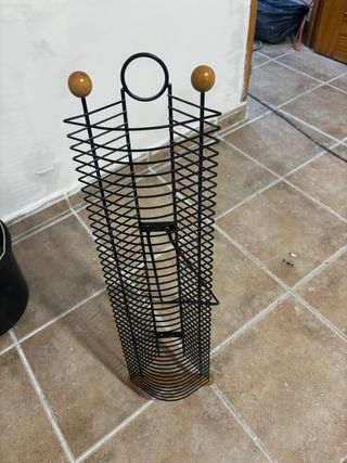Estanteria CD - Metal y Madera