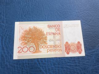 Billete 200 pesetas 1980
