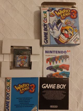 Wario Land 3 Game Boy Color