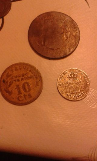 Monedas antiguas (20 unidades). +info por privado