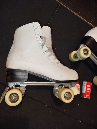 Patines Rollers Quad Roces Blancos TALLA 44