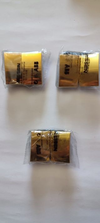3 Teclas doble interruptor Niessen Olas Oro