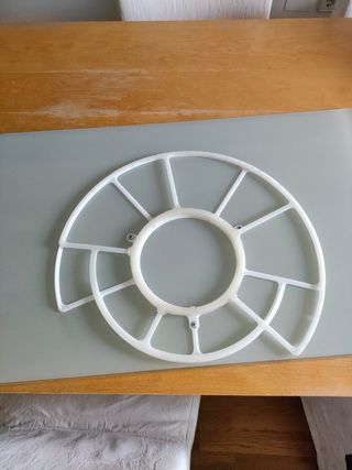 Soporte TV cristal giratorio