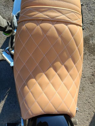 Tapizado asiento para moto