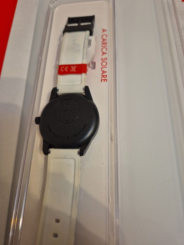 Orologio SmileSolar solare blu-bianco