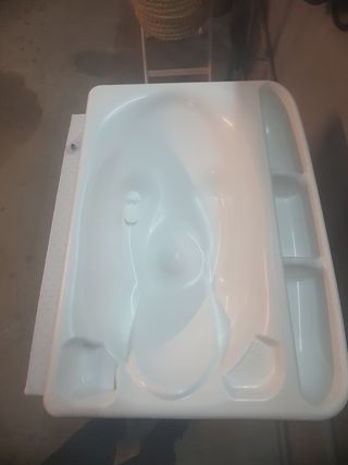 Bañera bebé cambiador RAINBOW