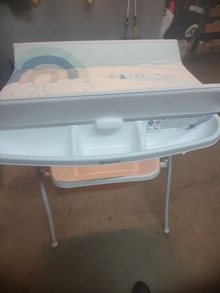 Bañera bebé cambiador RAINBOW