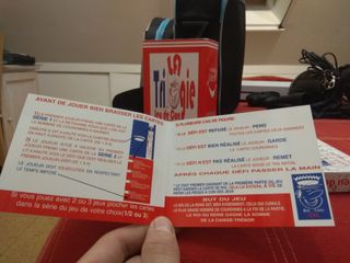 Trilogía "Jeu de Con" juego francés mímica