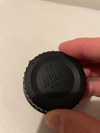 Tapón objetivo Nikon F mount