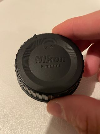 Tapón objetivo Nikon F mount