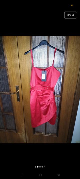 Vestito rosso elegante