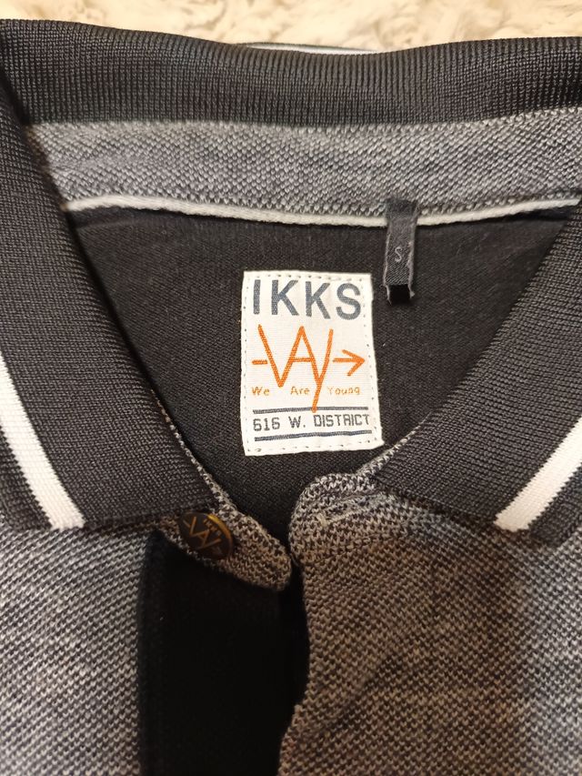 Polo manga larga IKKS niño talla S