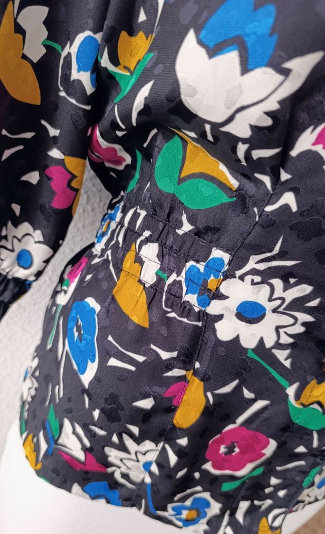 Blouse blusa Vintage retro Y2K flores camisa bluse