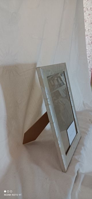 Marco fotos plateado