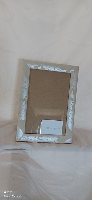 Marco fotos plateado