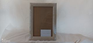 Marco fotos plateado