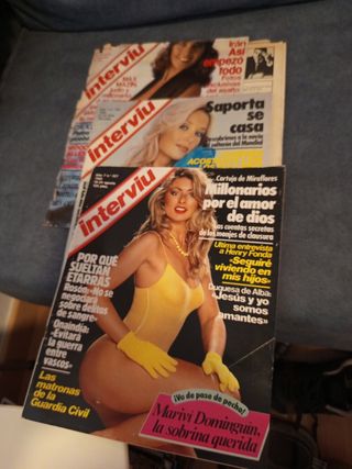 Lote 3 Interviú 1979/1982