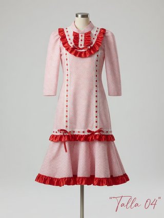 Vestidos chulapa 04 de niña talla 04