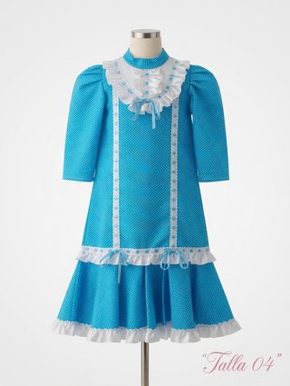 Vestidos chulapa 04 de niña talla 04