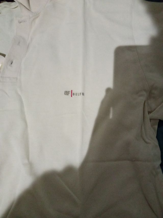 Polo BF BELFE bianco uomo