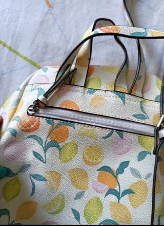 Mochila cítricos - Blanca