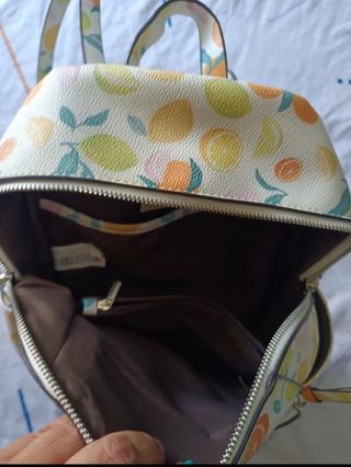 Mochila cítricos - Blanca