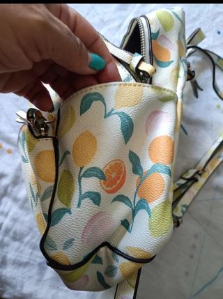 Mochila cítricos - Blanca