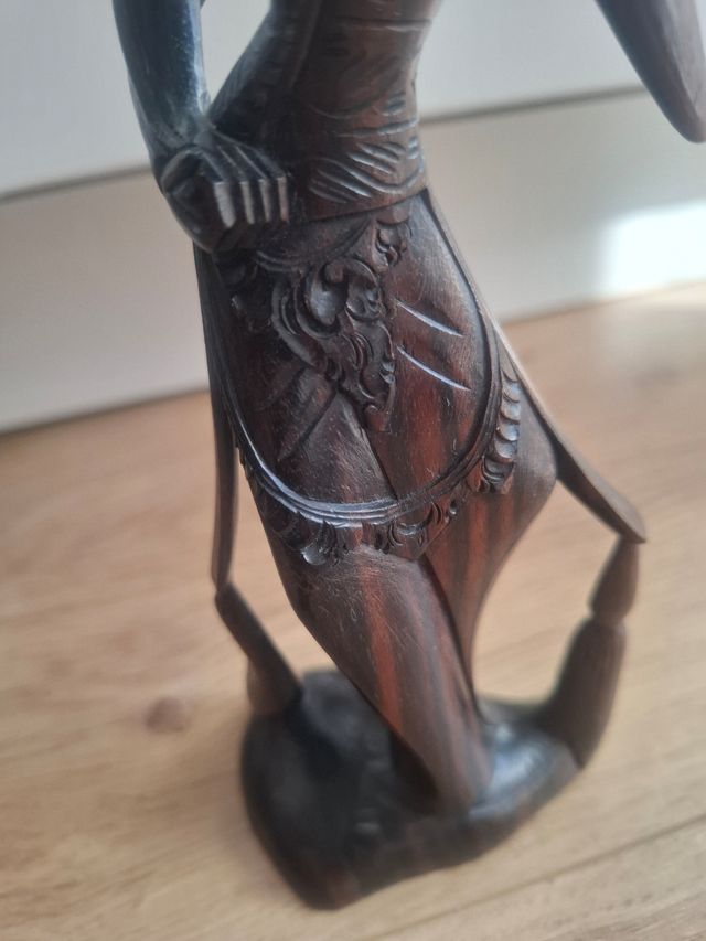 Escultura Bailarina Bali Vintage