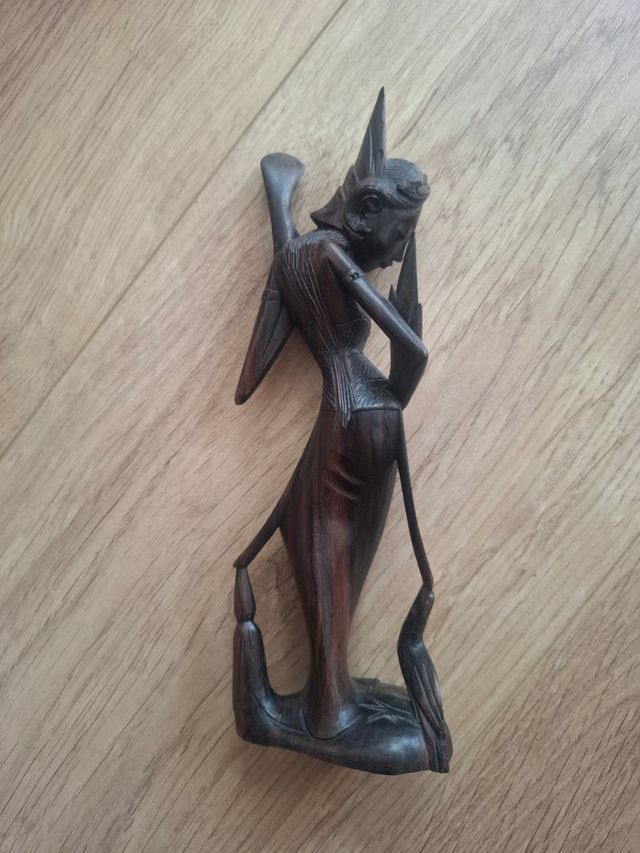 Escultura Bailarina Bali Vintage