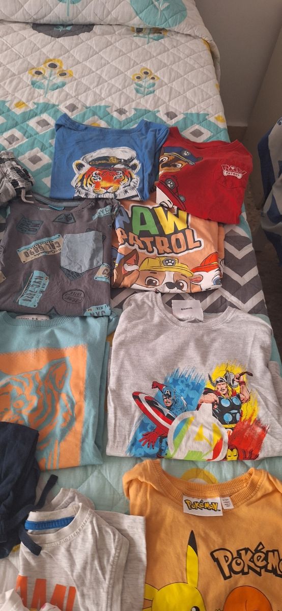 Lote ropa niño 5-6 años