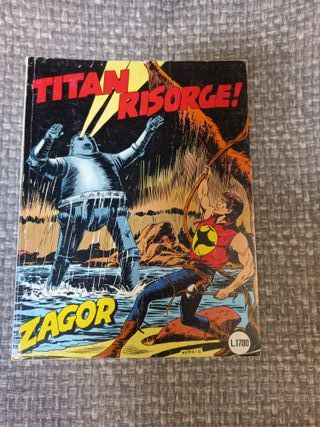 Fumetto Zagor titan risorge