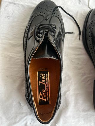 Zapatos / Sabates negros Paco Jaén