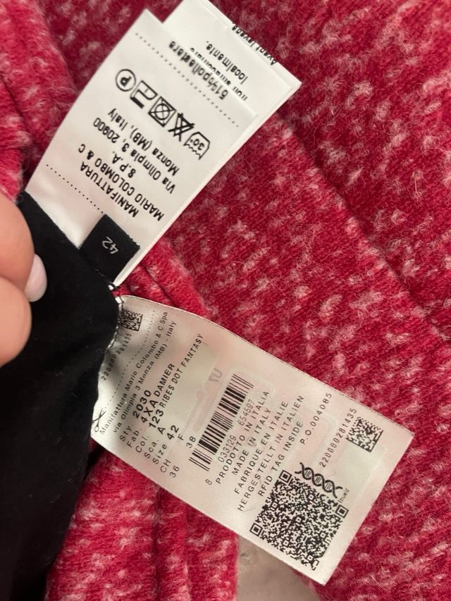 Cappotto Colmar fragola