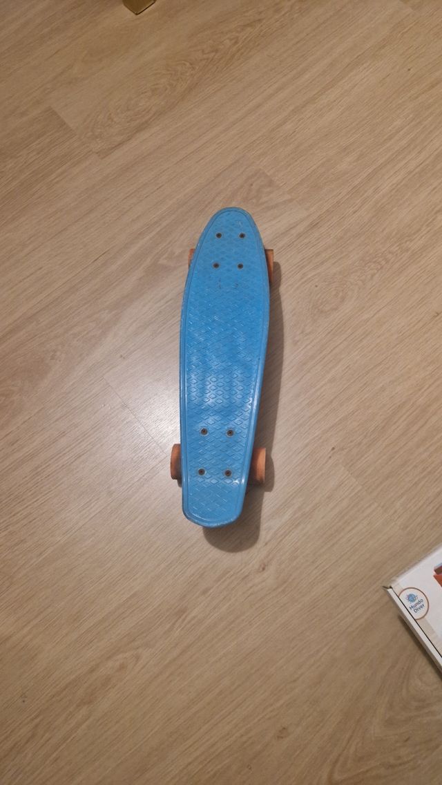 Monopatín Infantil Azul.