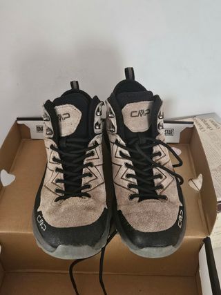 Zapatillas CMP trekking - beige/negro