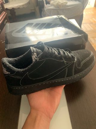 Air Jordan 1 Low SP Travis Scott Black Phantom