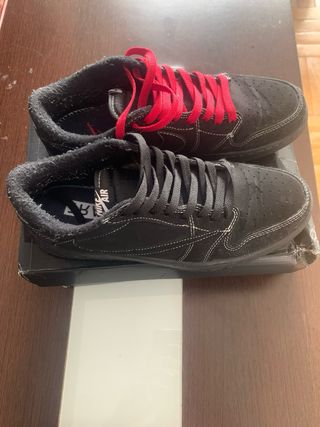 Air Jordan 1 Low SP Travis Scott Black Phantom