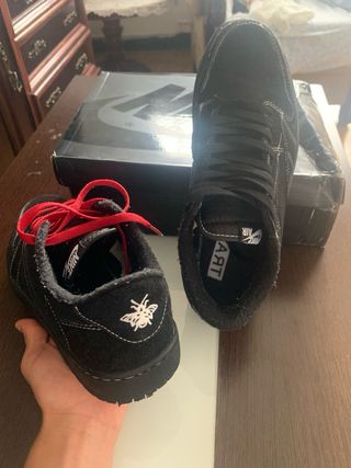 Air Jordan 1 Low SP Travis Scott Black Phantom