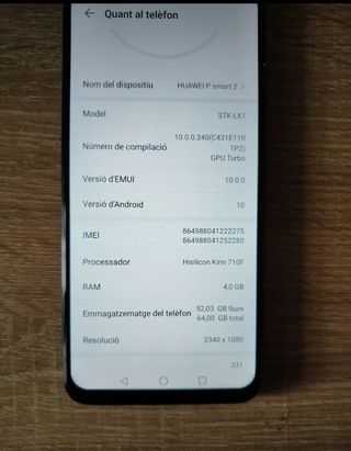 Huawei P Smart Z 64GB Blu