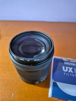 Objetivo Canon RF 24-105mm + Filtro UV