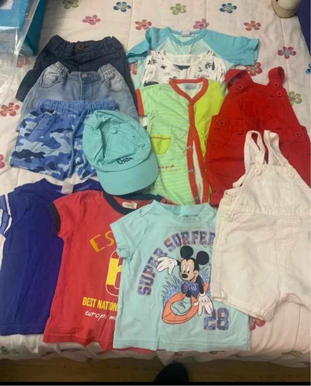 Ropa bebé 3-6 meses (12 prendas)