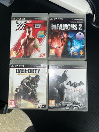 PS3 (PlayStation 3) negra - bien conservada