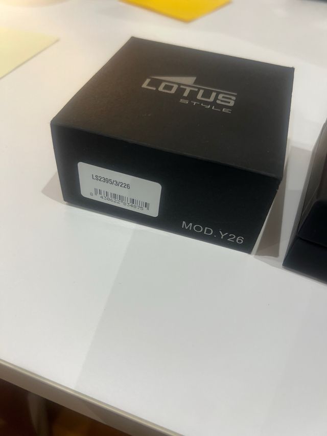 Pendiente aro Lotus original