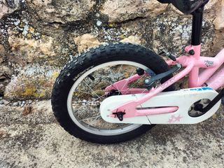 Bicicleta niña Monty 16" rosa